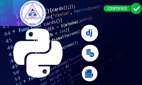 Internship on Python Full Stack course